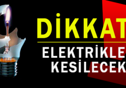 Kırıkkale Yenişehir Elektrik Kesintisi (4 Aralık 2014)