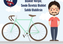 Kırıkkale Üniversitesi Ücretsiz Bisiklet Veriyor